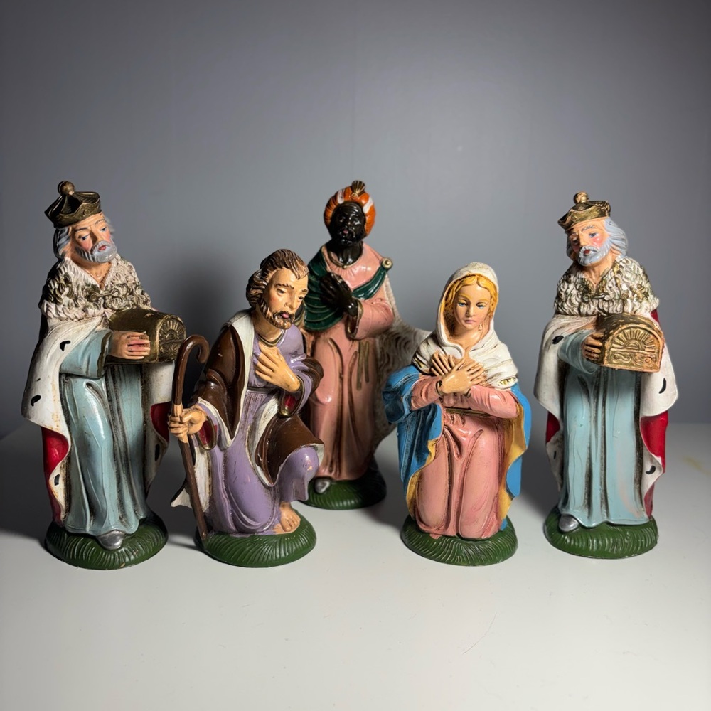Vintage Religious Nativity Set Made in Italy 🇮🇹